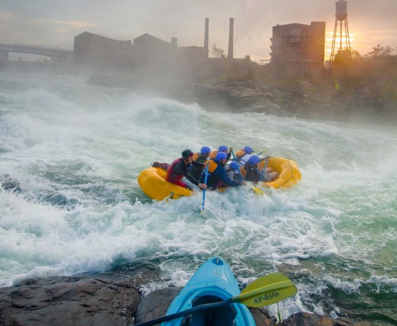 Whitewater rafting in Columbus, Georgia