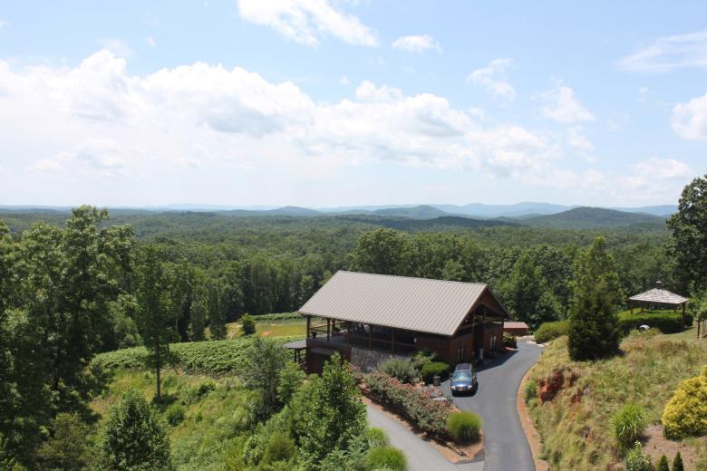 Wolf Mountain Vineyards & Winery in Dahlonega, Georgia