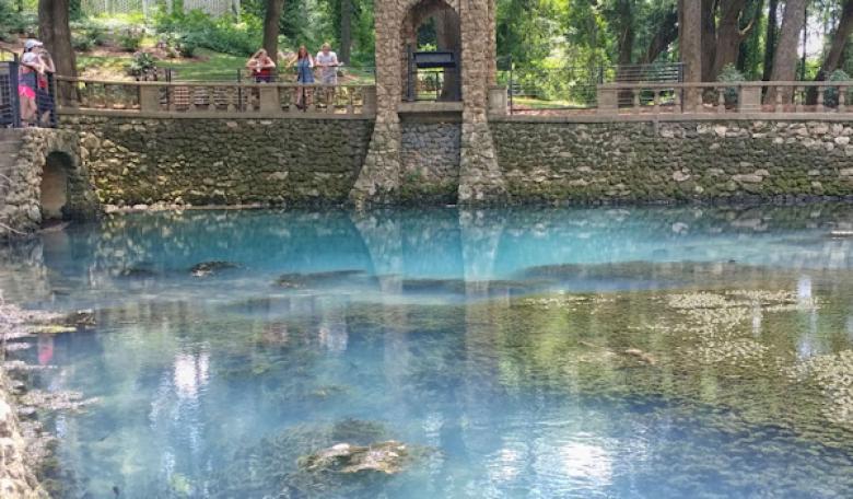 Radium Springs Gardens in Albany, Georgia