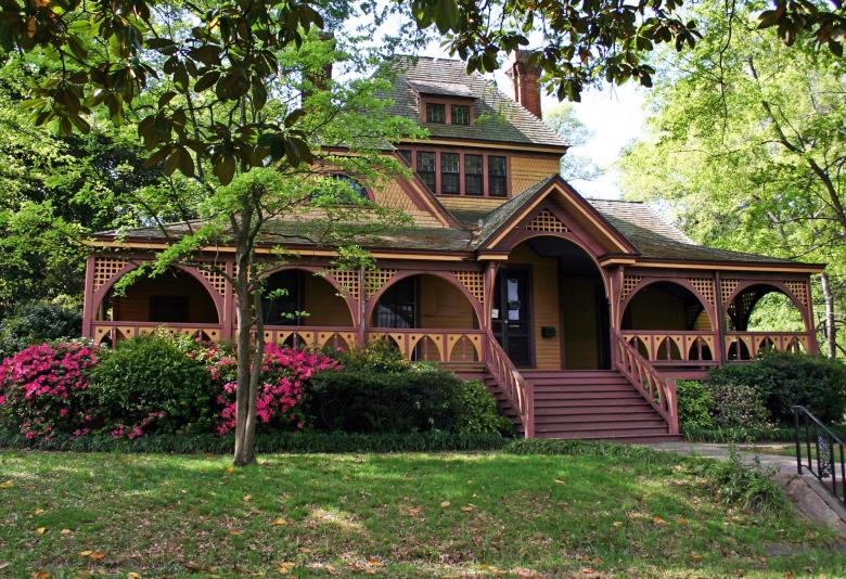 Exterior of The Wren's Nest in Atlanta, Georgia
