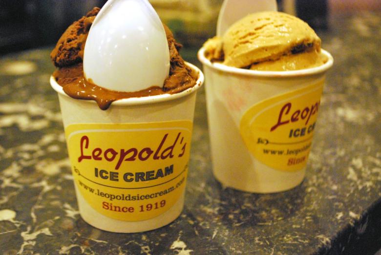 Leopold's Ice Cream in Savannah