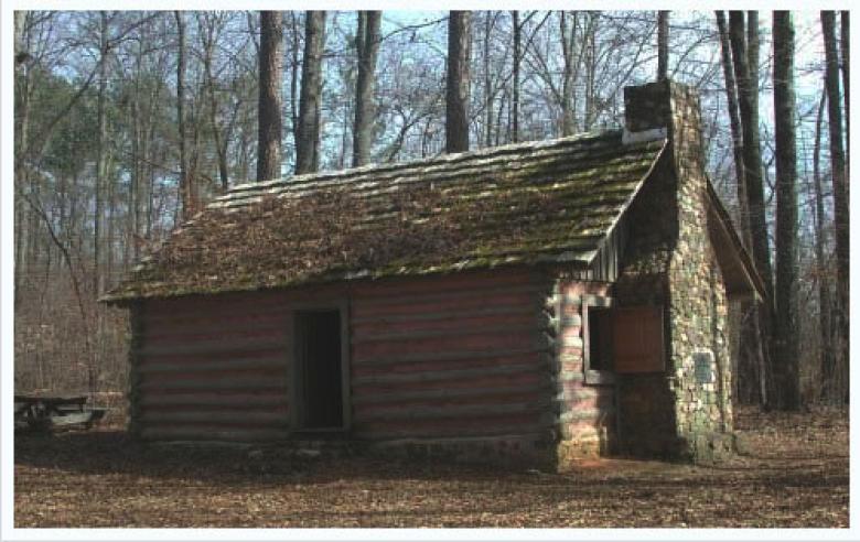 Nancy Hart Log Cabin in Elberton, Georgia