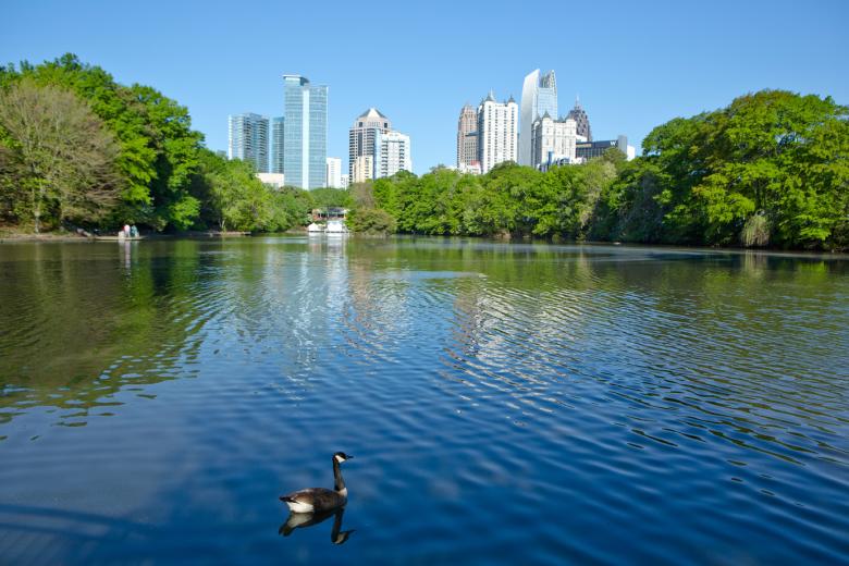 Piedmont Park in Atlanta, Georgia
