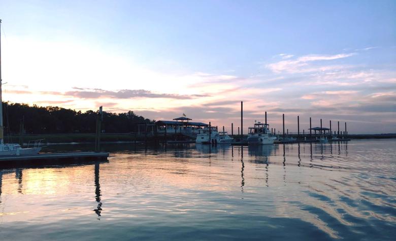 Sunbury Crab Company near Midway, Georgia