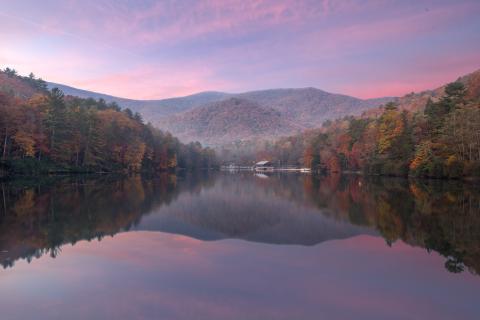 Vogel State Park in Blairsville, Georgia