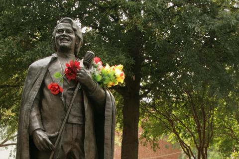 James Brown statue in Augusta