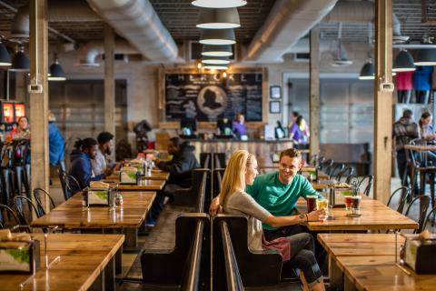 Cherokee Brewing & Pizza Company in Dalton, Georgia
