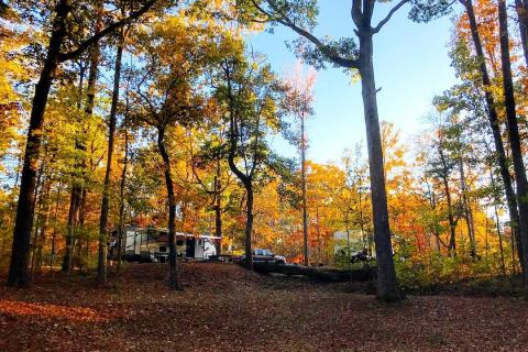 Camping at F. D. Roosevelt State Park. Photo by Ben O'Neal