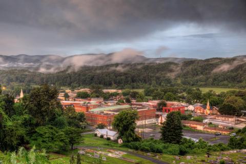 Downtown Ellijay. Photo by Rick Lucas