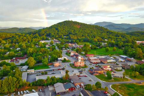 Downtown Blairsville, Georgia