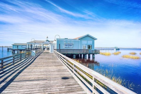 The Wharf on Jekyll Island. Photo by Kevin O'Toole, @kevin.otoole
