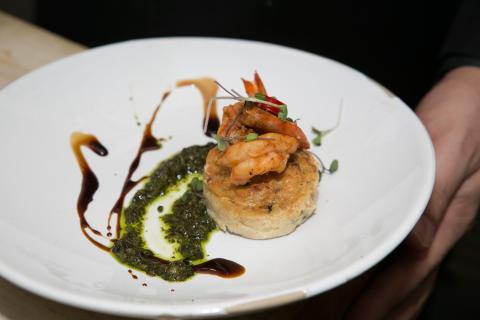 Smoky Georgia shrimp. Photo by Rina Oh
