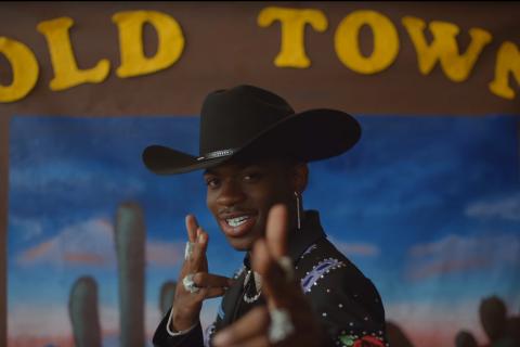 Lil Nas X's hit Old Town Road crosses trap with country music.