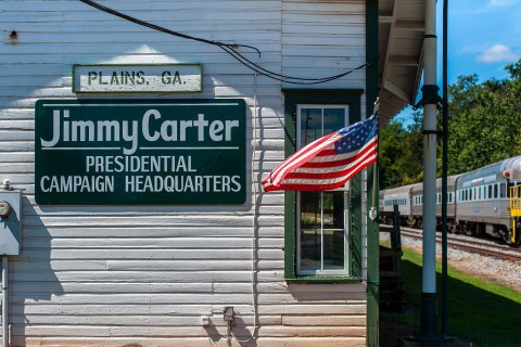 Jimmy Carter Presidential Campaign Headquarters in Plains, Georgia