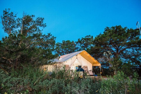 Little Raccoon Key glamping. Photo by @littleraccoonkey