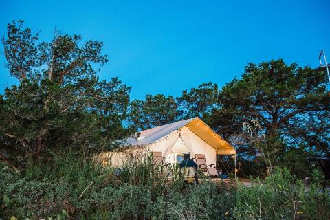 Little Raccoon Key glamping. Photo by @littleraccoonkey