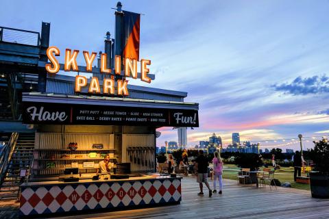 Skyline Park at Ponce City Market in Atlanta. Photo by Silei Li, ACVB