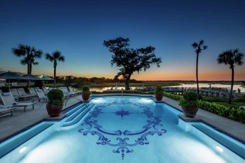 Pool at The Cloister on Sea Island, Georgia