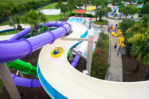 Summer Waves water park on Jekyll Island, Georgia