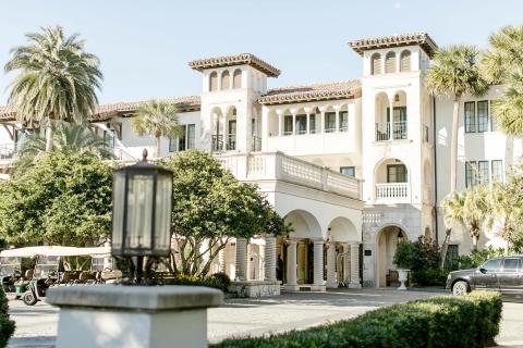 Entrance to The Cloister on Sea Island, Georgia. Photo by Lindsay Stewart Photography/The Southern C