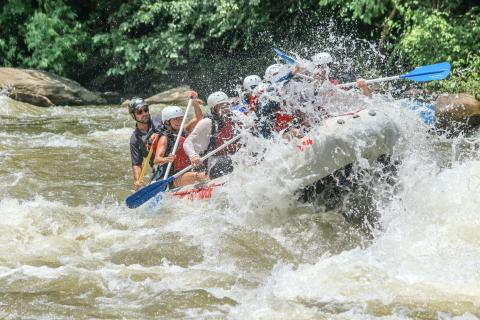 Whitewater rafting with Rolling Thunder River Company in McCaysville, Georgia