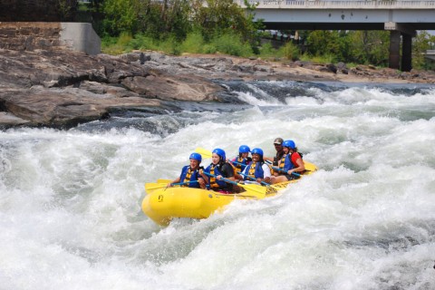 Rafting on the Chattahoochee River in Columbus, Georgia