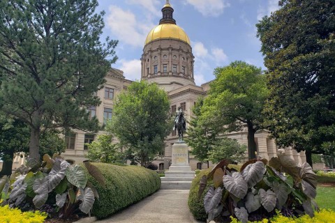 Georgia State Capitol in Atlanta