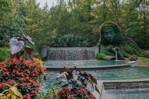 Earth Goddess at Atlanta Botanical Garden in Atlanta, Georgia