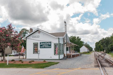 Jimmy Carter Presidential Campaign Headquarters in Plains, Georgia
