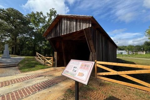 King Wehadkee Covered Bridge in LaGrange, Georgia