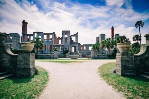 Dungeness Ruins on Cumberland Island, Georgia. Photo by Justin Hardigree, @justin.hardigree
