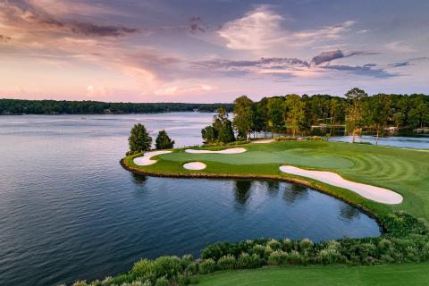 Great Waters Golf Course on Lake Oconee in Greensboro, Georgia