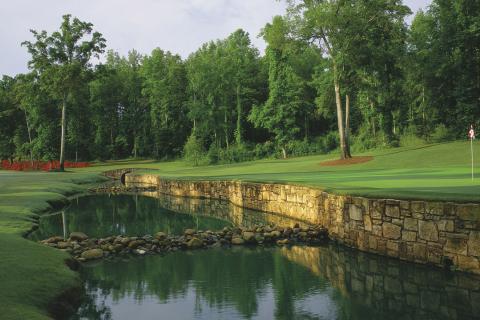 Hole 5 at Great Waters Golf Course