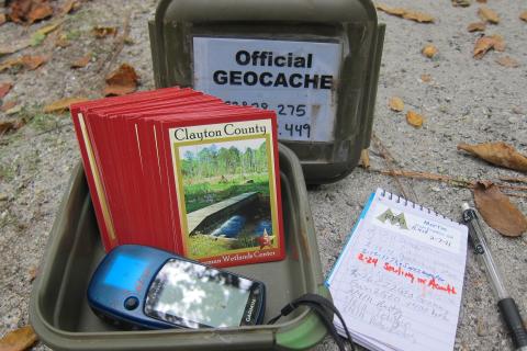 Geocache in Georgia