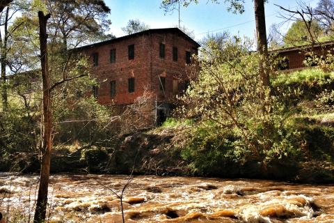 Old Mill Park in Roswell