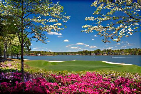 Golf course on Lake Oconee
