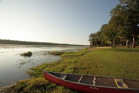 Little Ocmulgee State Park in McRae-Helena, Georgia