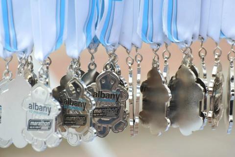 Albany Marathon medals
