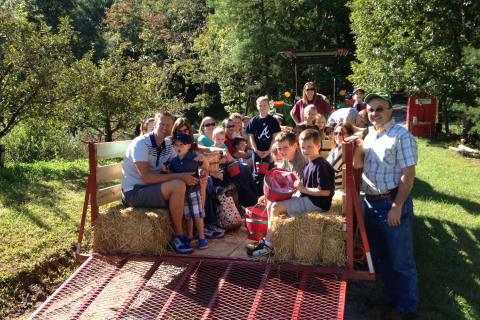 Apple Picking at Red Apple Barn