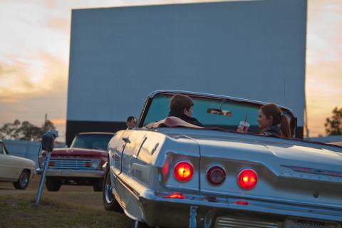 Drive-In Movie in Jesup, Georgia