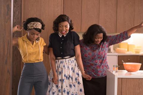Janelle Monae, Taraji P. Henson and Octavia Spencer in Hidden Figures