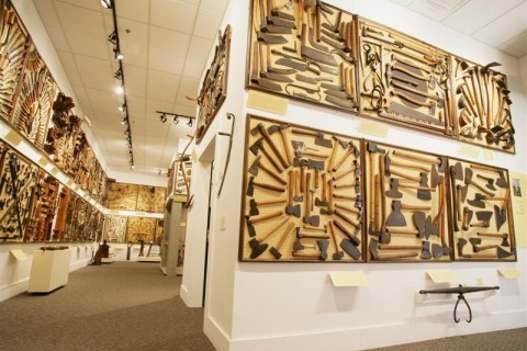 Sellars Gallery of Historic Hand Tools at Funk Heritage Center in Waleska, Georgia