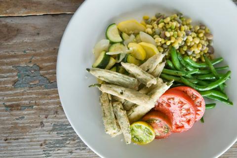 Southern vegetables at Miller Union in Atlanta