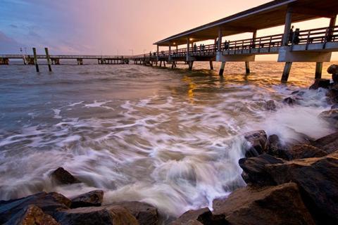Pier on St. Simons Island, Georgia