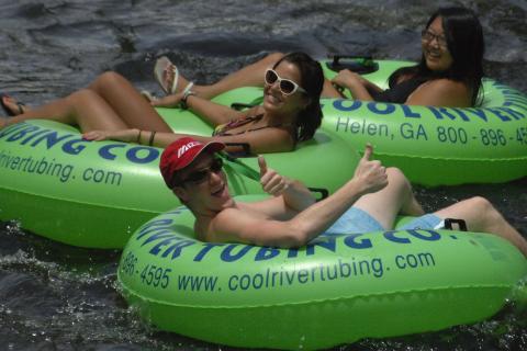 Cool River Tubing in Helen, Georgia