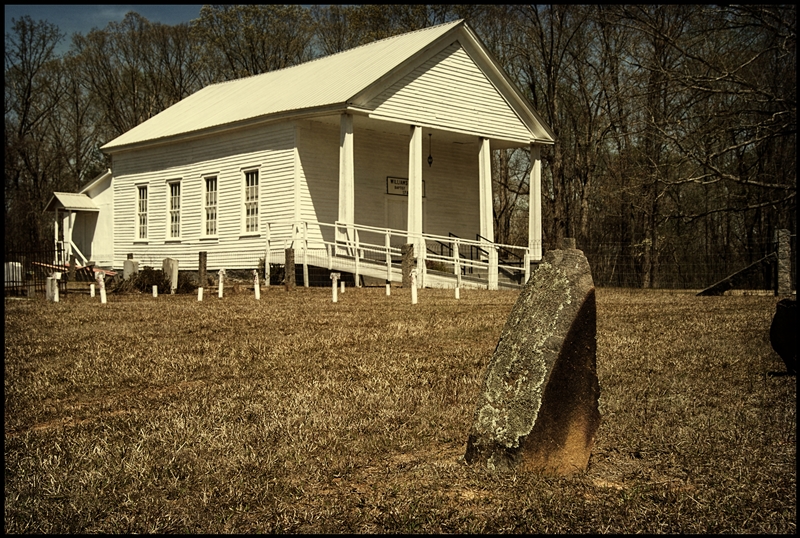 Williams Creek Baptist Church in Crawfordville, Georgia