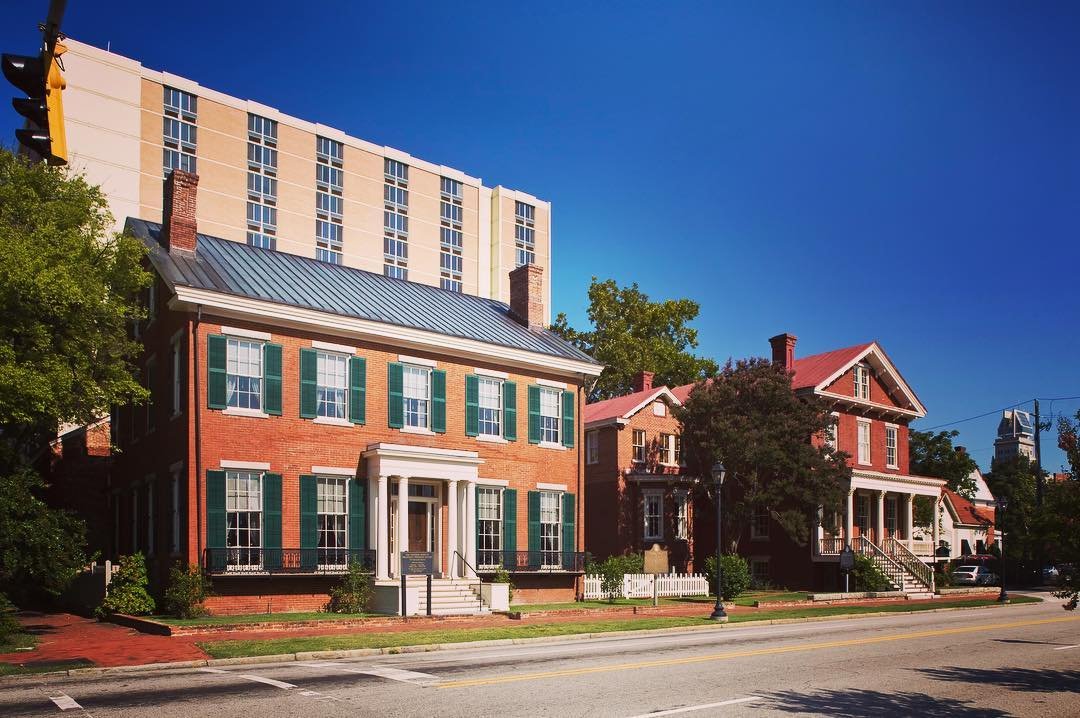 Boyhood Home of President Woodrow Wilson in Augusta, Georgia. Photo by @historicaugusta
